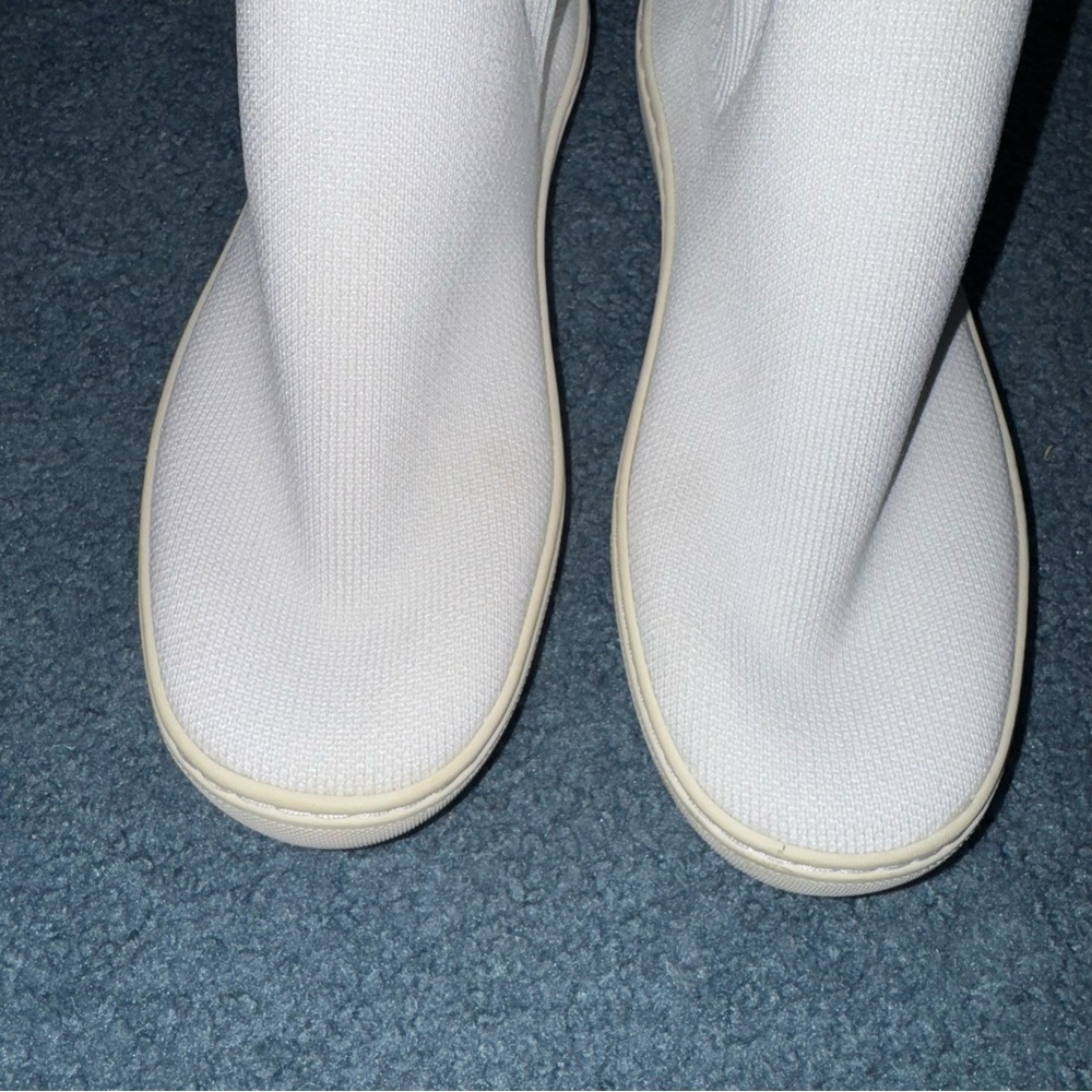 Rothy’s White Slip-On Sneakers High Top 6.5 - Picture 4 of 7